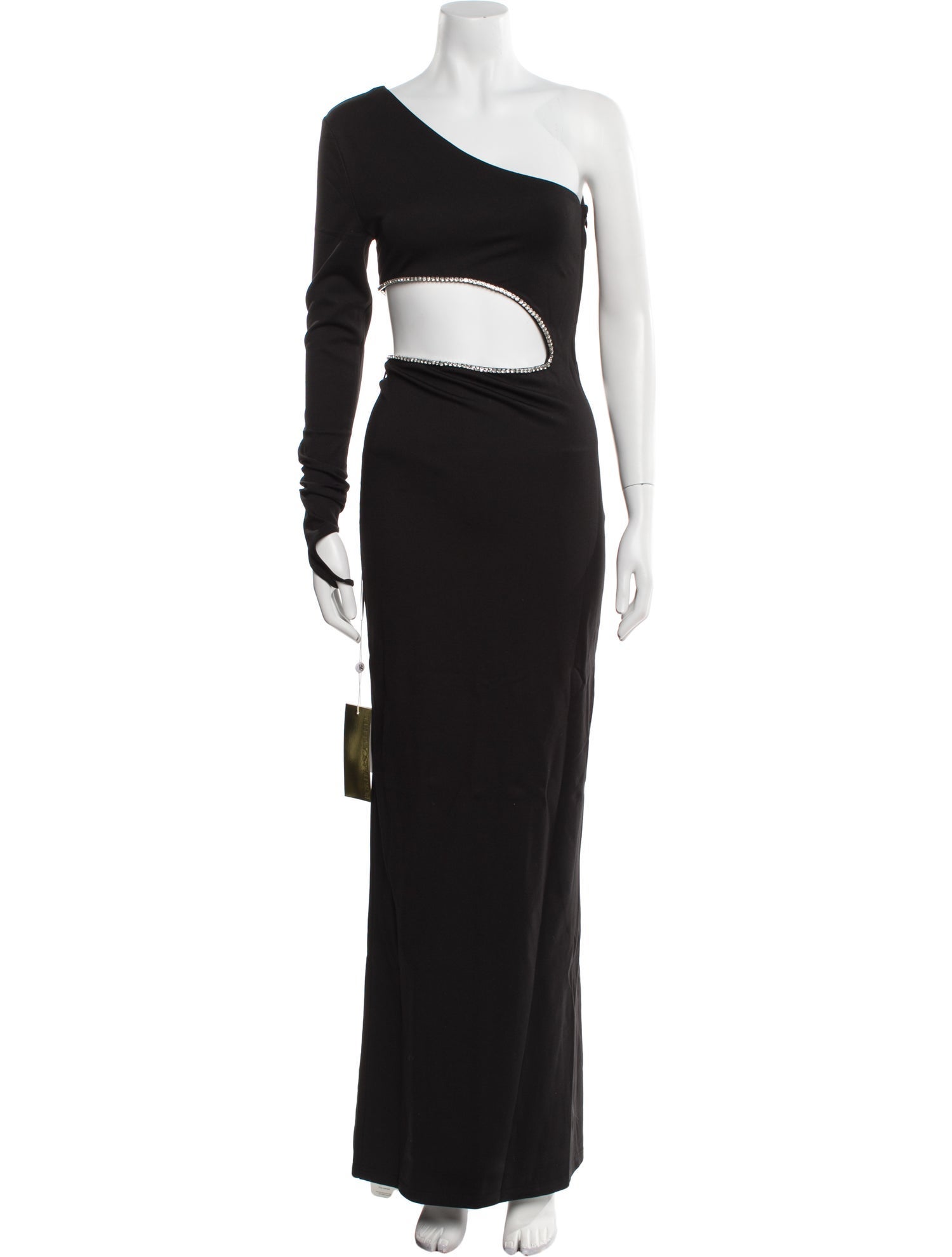 Portia and Scarlett One-Shoulder Long Dress w/ Tags - Black Dresses,  Clothing - WPOSC21008 | The RealReal