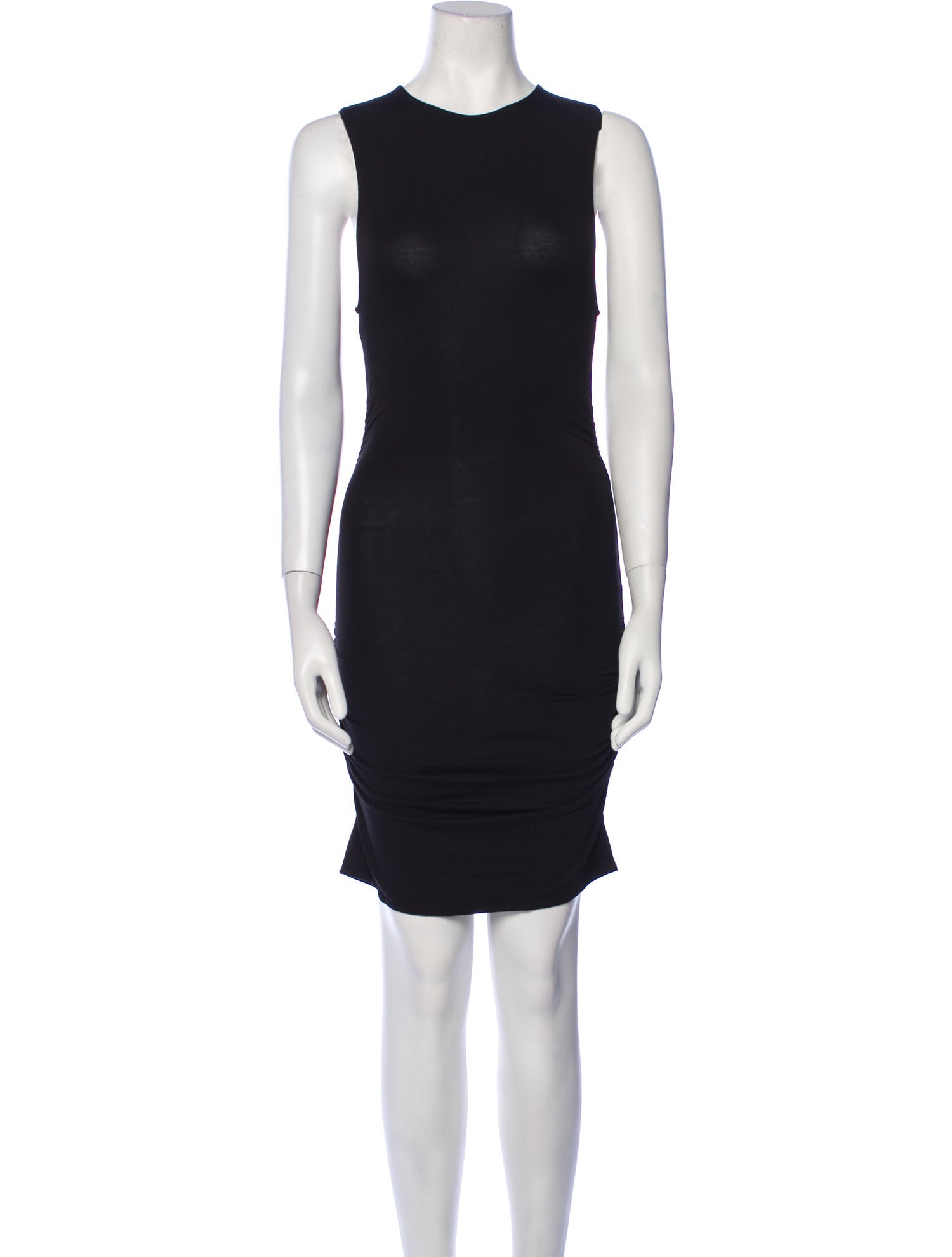 Posse Crew Neck Mini Dress w/ Tags - Black Dresses, Clothing - WPOSS22255 |  The RealReal