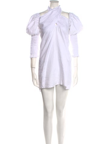 Posse Dresses Linen Mini Dress S