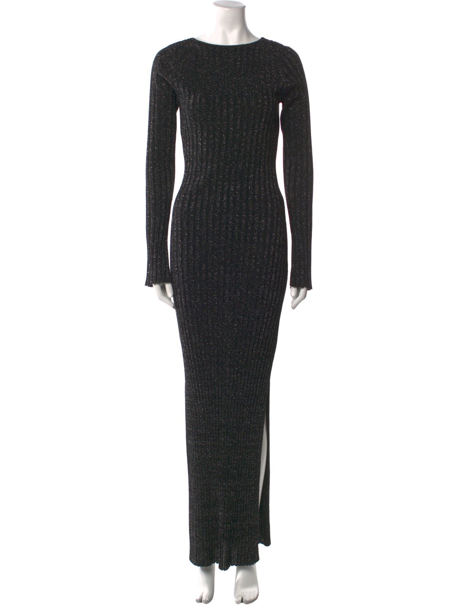 Posse Bateau Neckline Long Dress