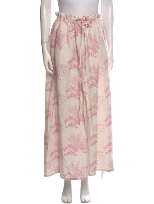 Posse Floral Print Long Skirt