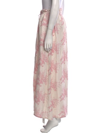 Posse Floral Print Long Skirt