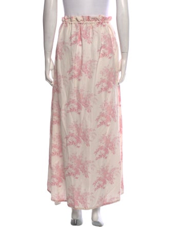 Posse Floral Print Long Skirt