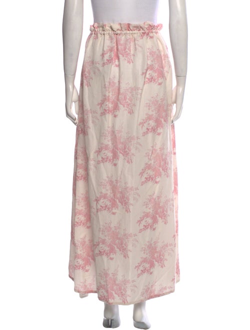 Posse Floral Print Long Skirt
