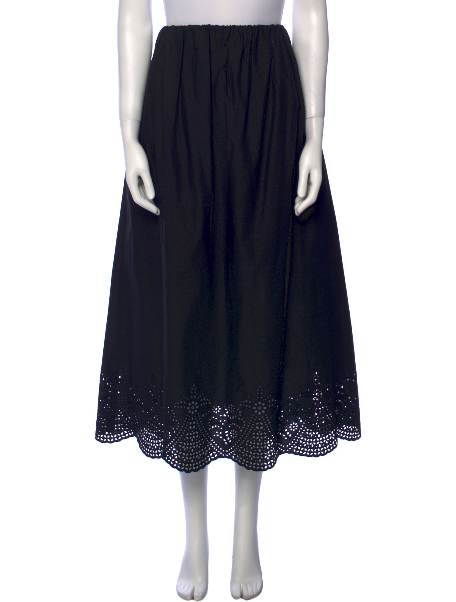 Posse Lace Pattern Midi Length Skirt w/ Tags