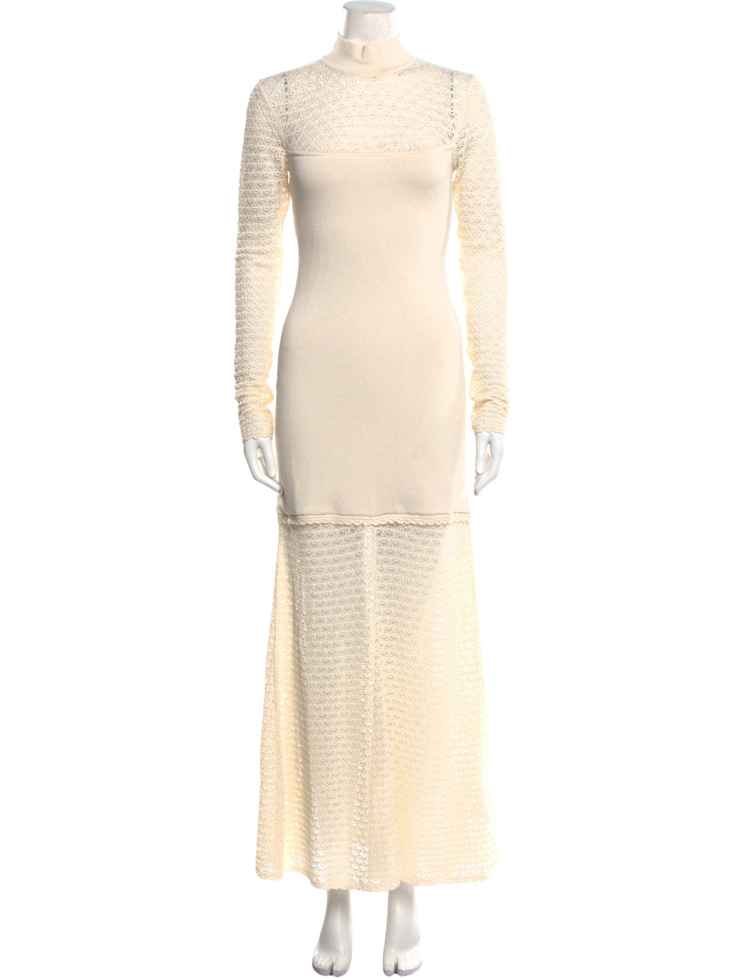 Posse Mock Neck Long Dress