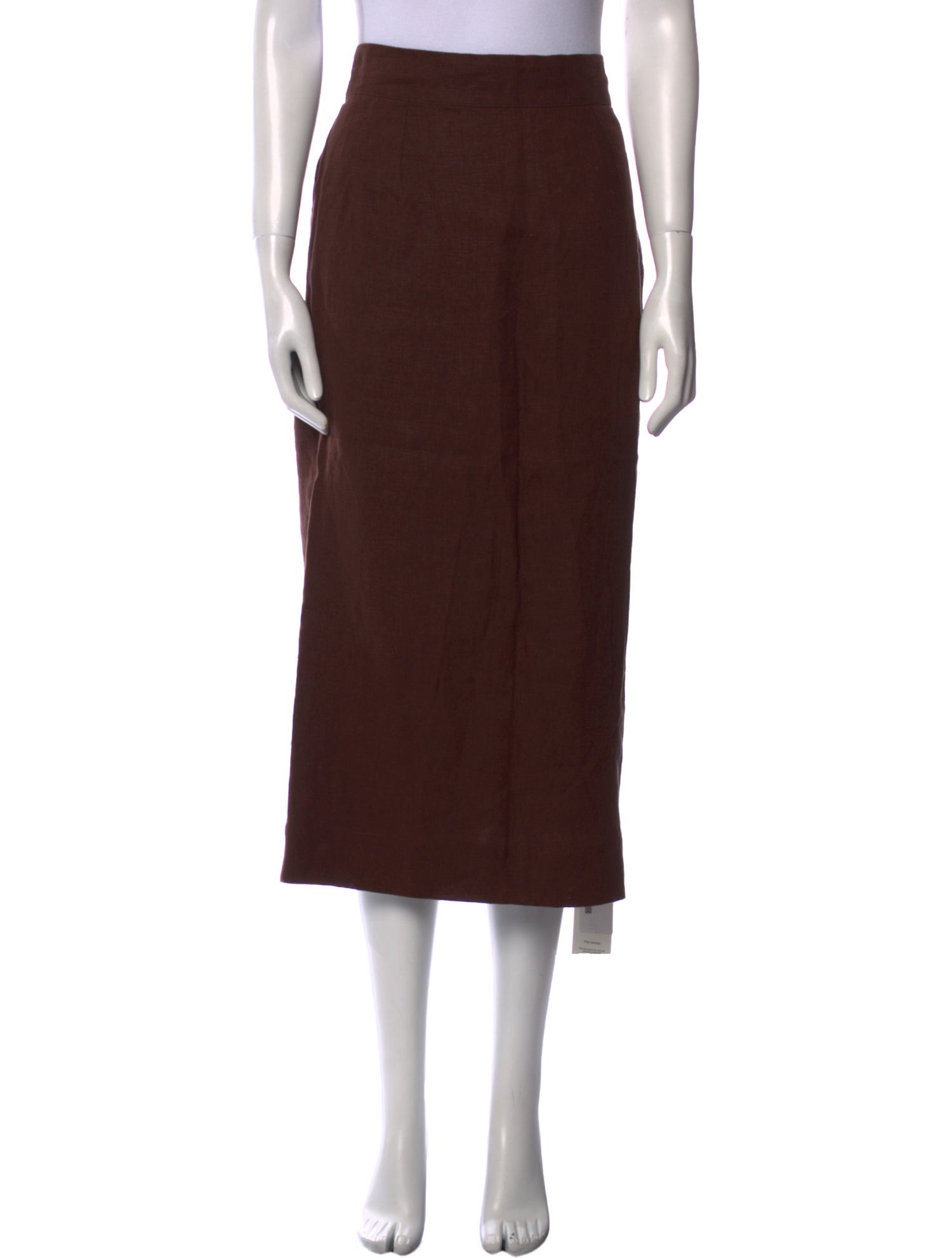 Posse Linen Midi Length Skirt