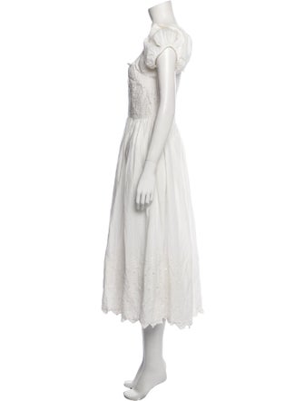 Posse Square Neckline Long Dress