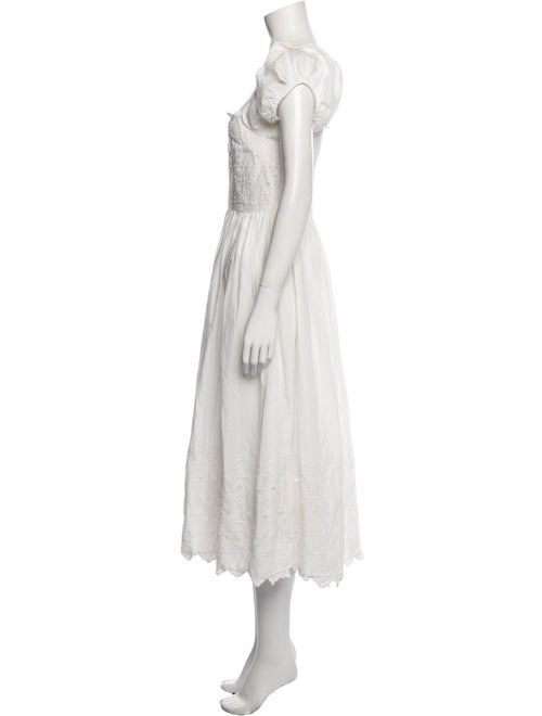 Posse Square Neckline Long Dress