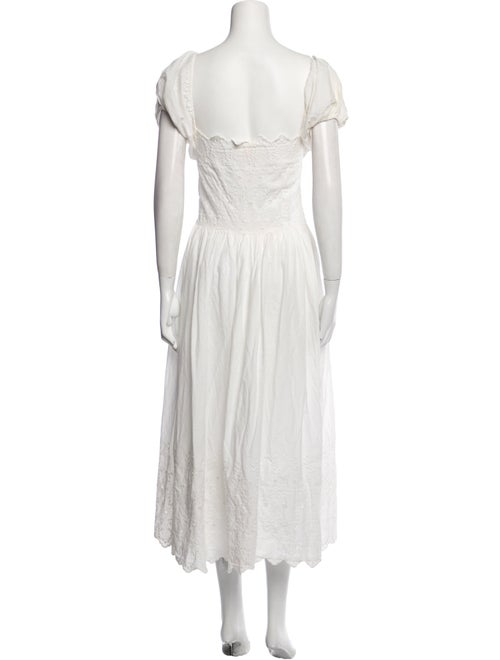 Posse Square Neckline Long Dress