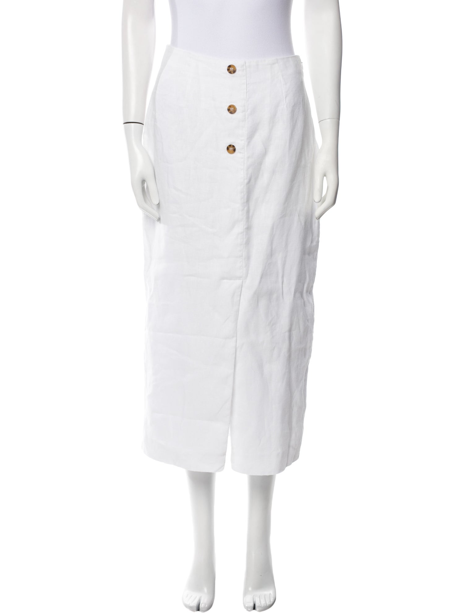 Posse Linen Midi Length Skirt