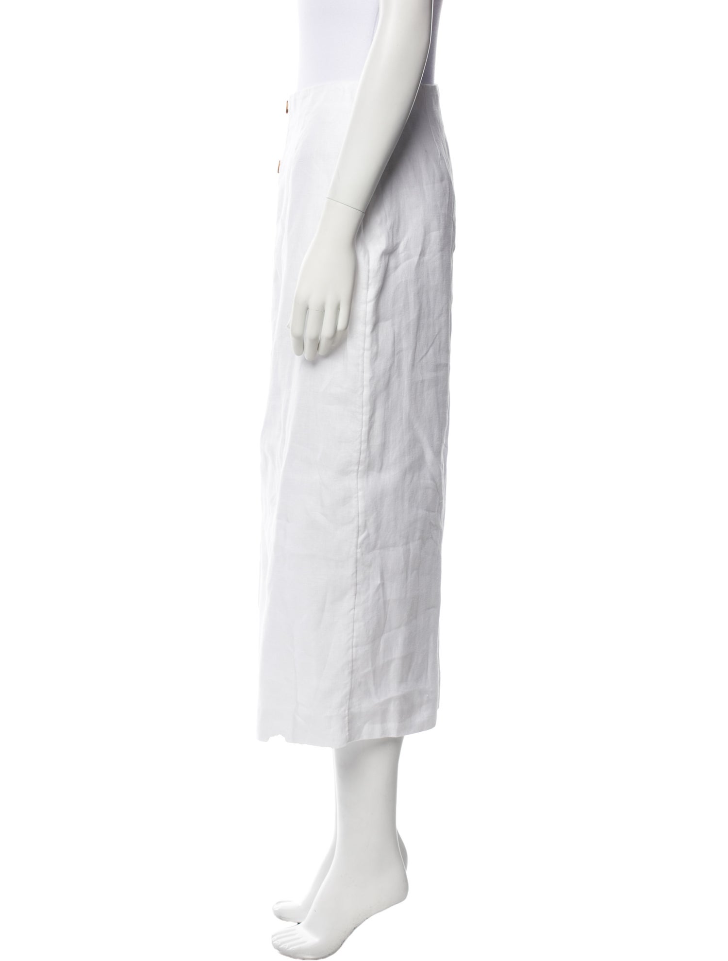 Posse Linen Midi Length Skirt