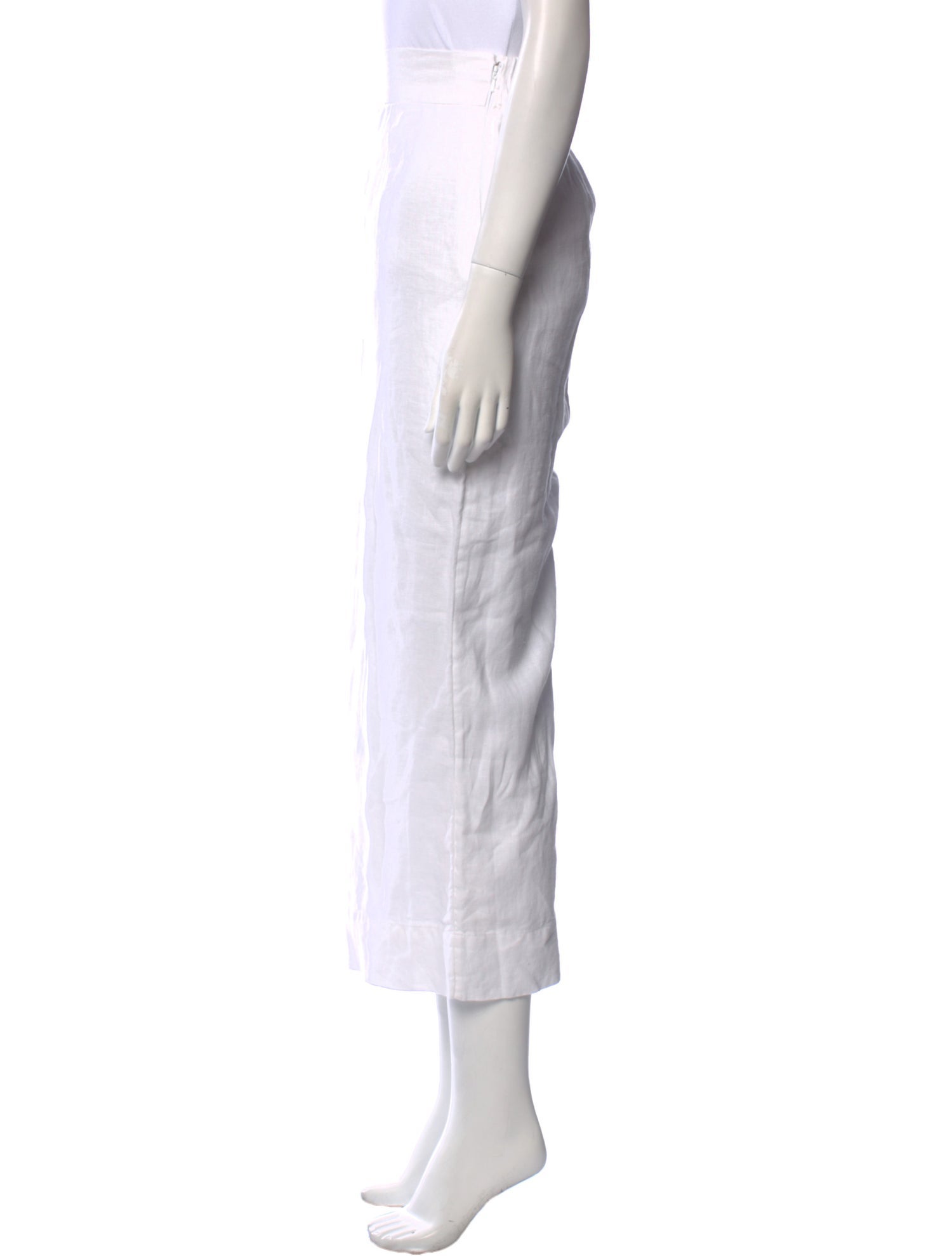 Posse Linen Midi Length Skirt