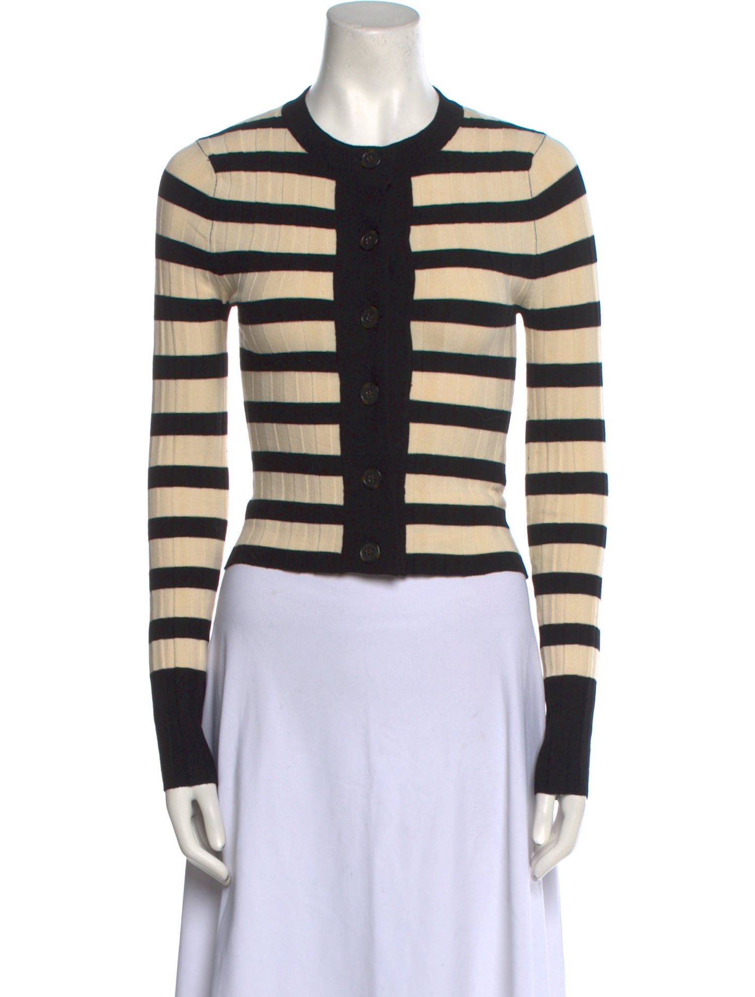 Posse Striped Scoop Neck Sweater