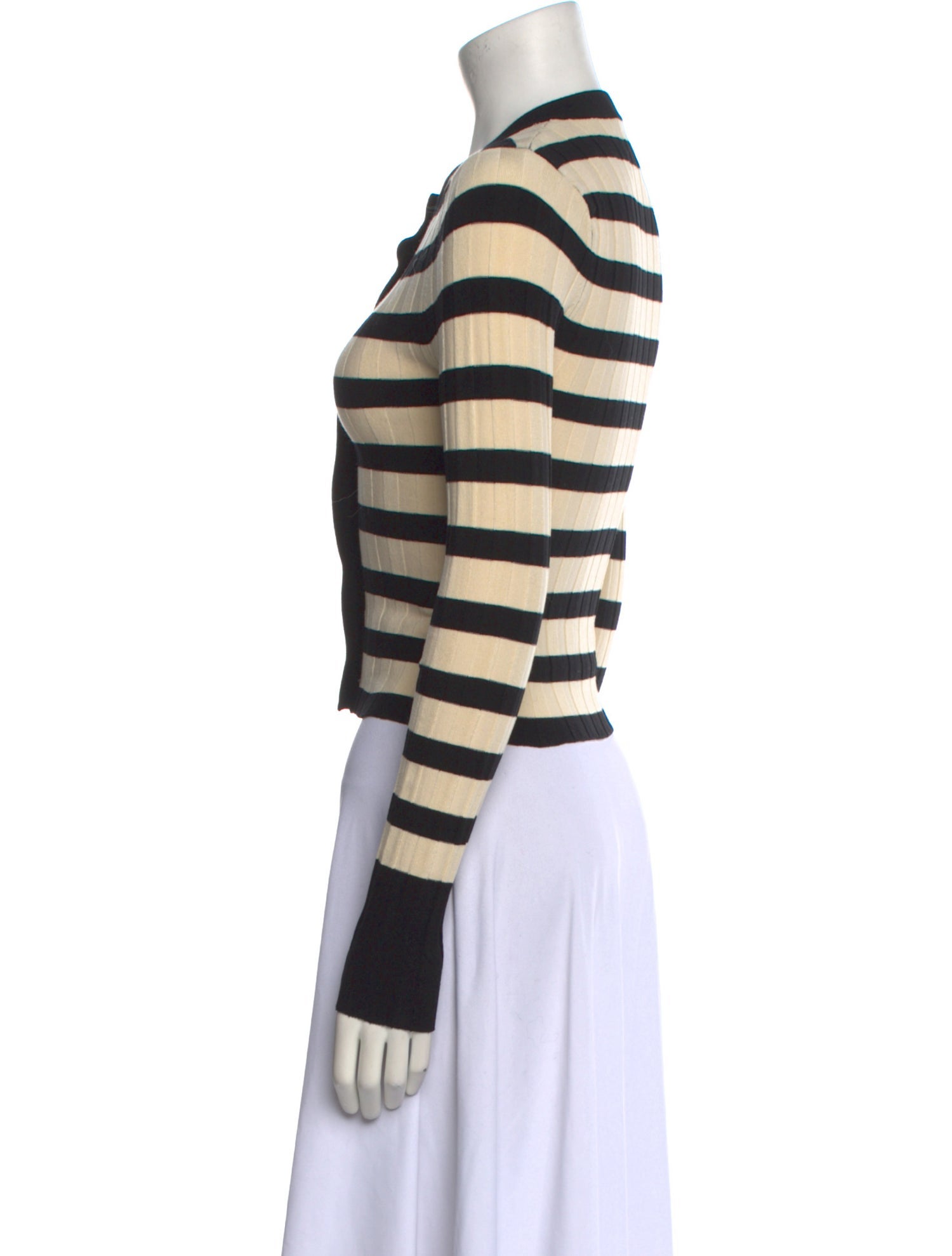 Posse Striped Scoop Neck Sweater