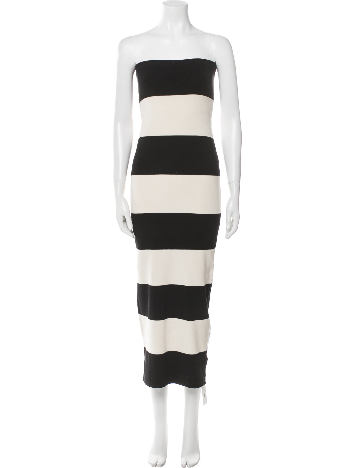 Posse Striped Midi Length Dress