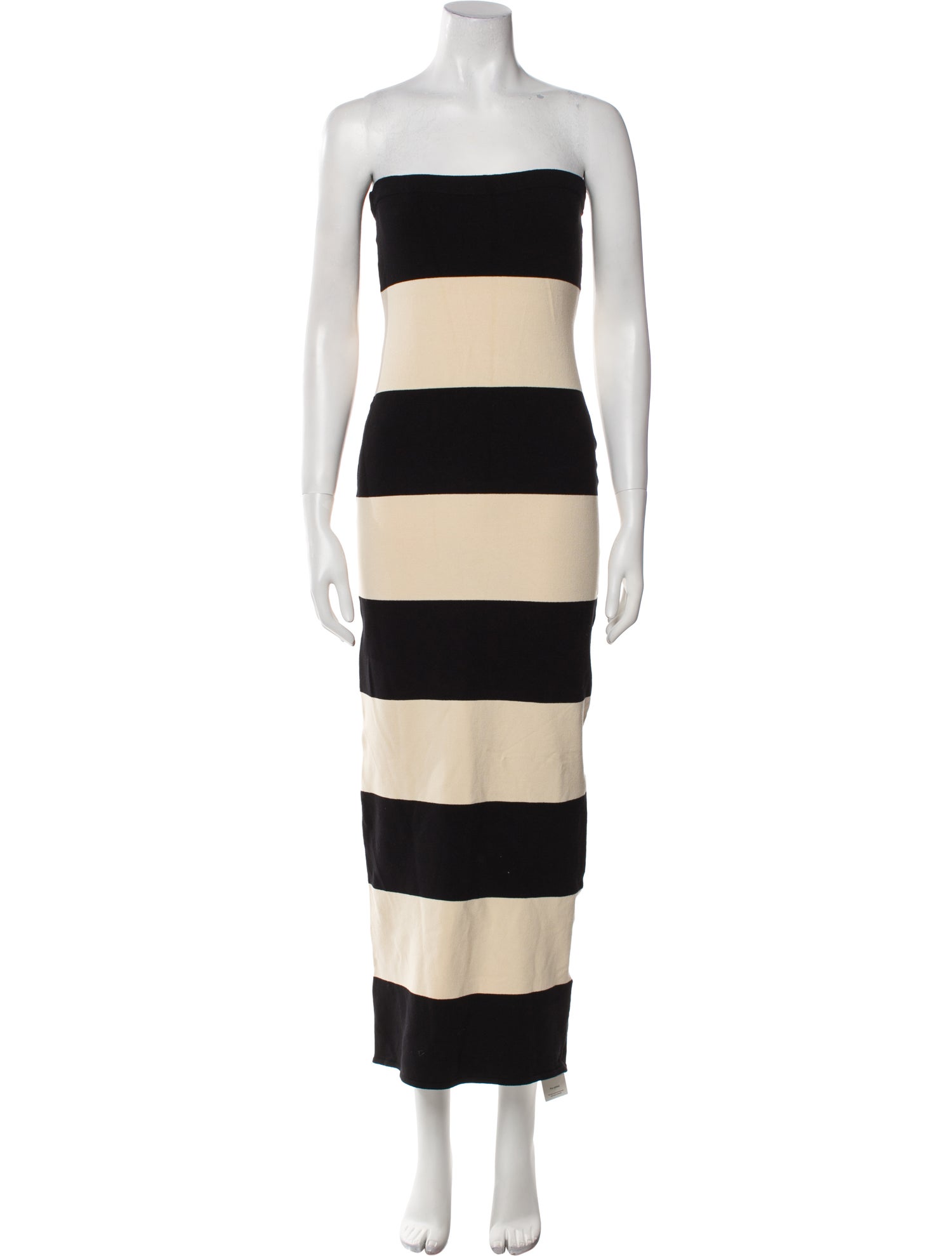 Posse Striped Midi Length Dress