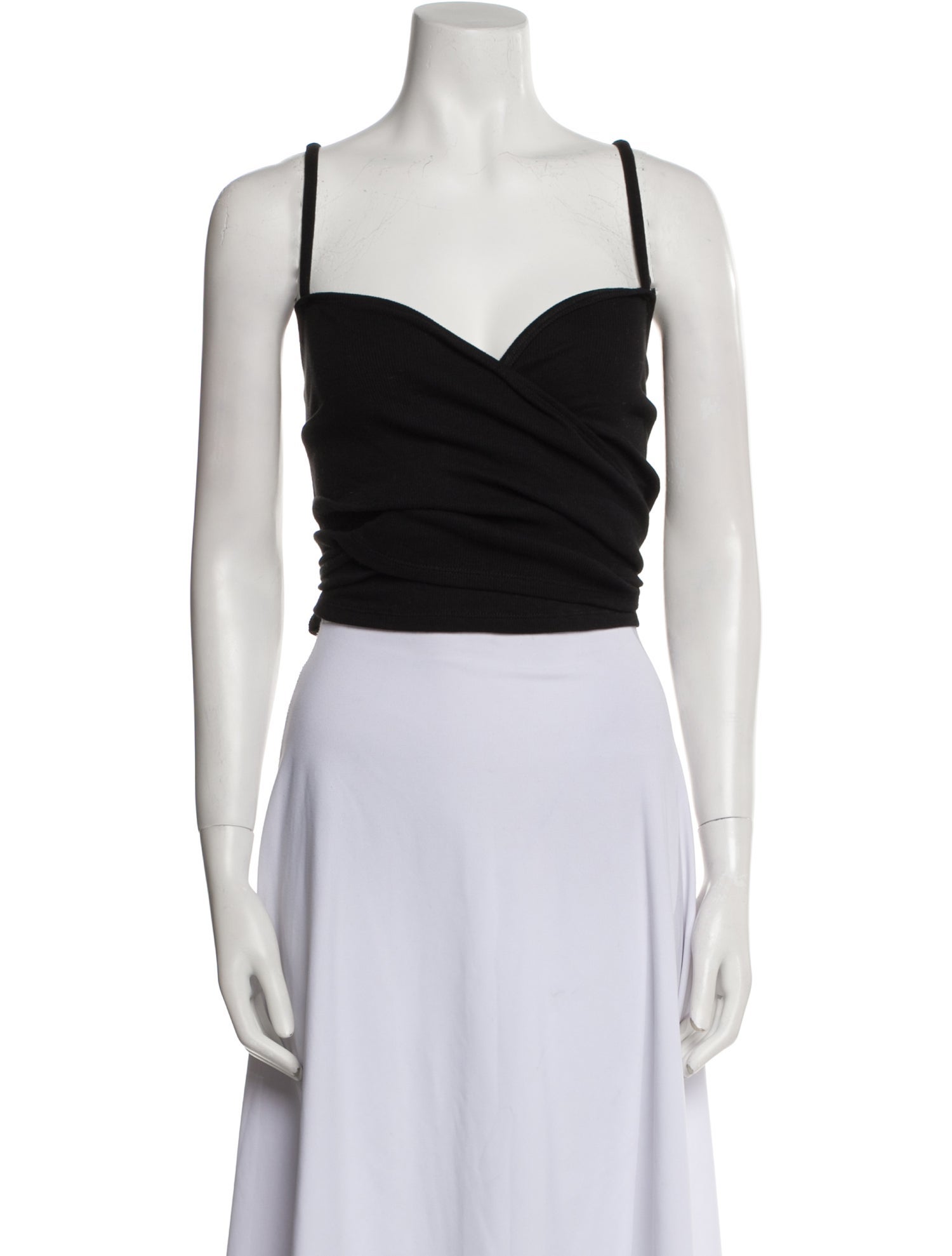 Posse V-Neck Sleeveless Crop Top