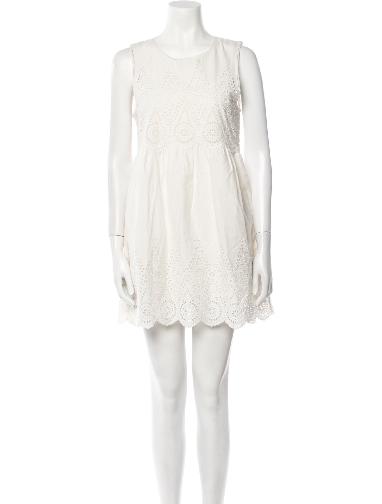 Posse Scoop Neck Mini Dress