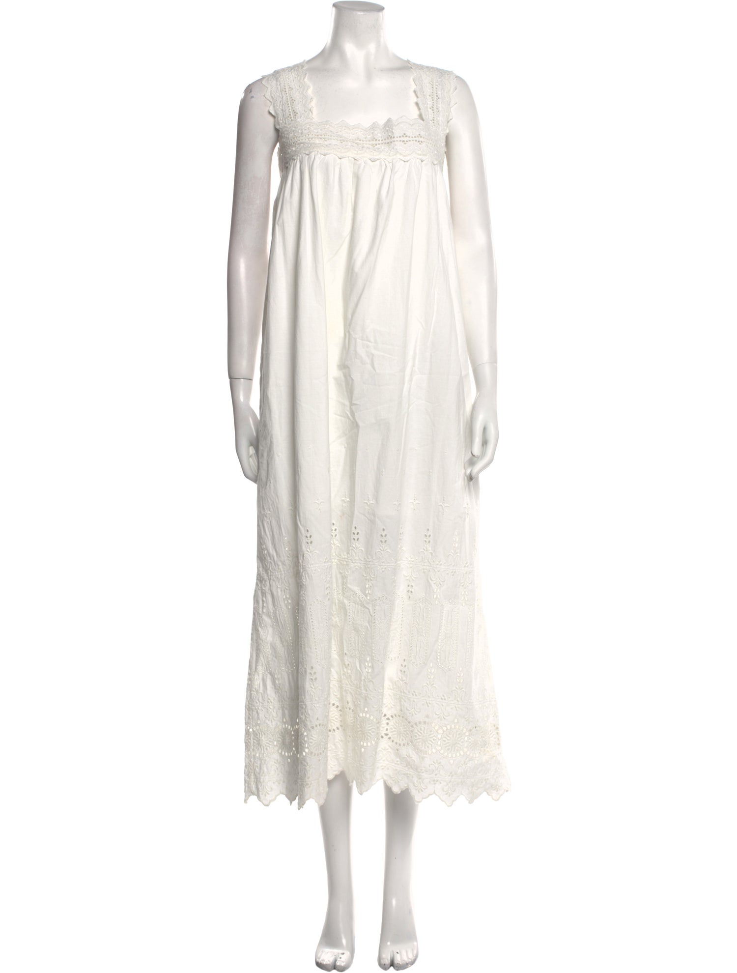 Posse Square Neckline Long Dress