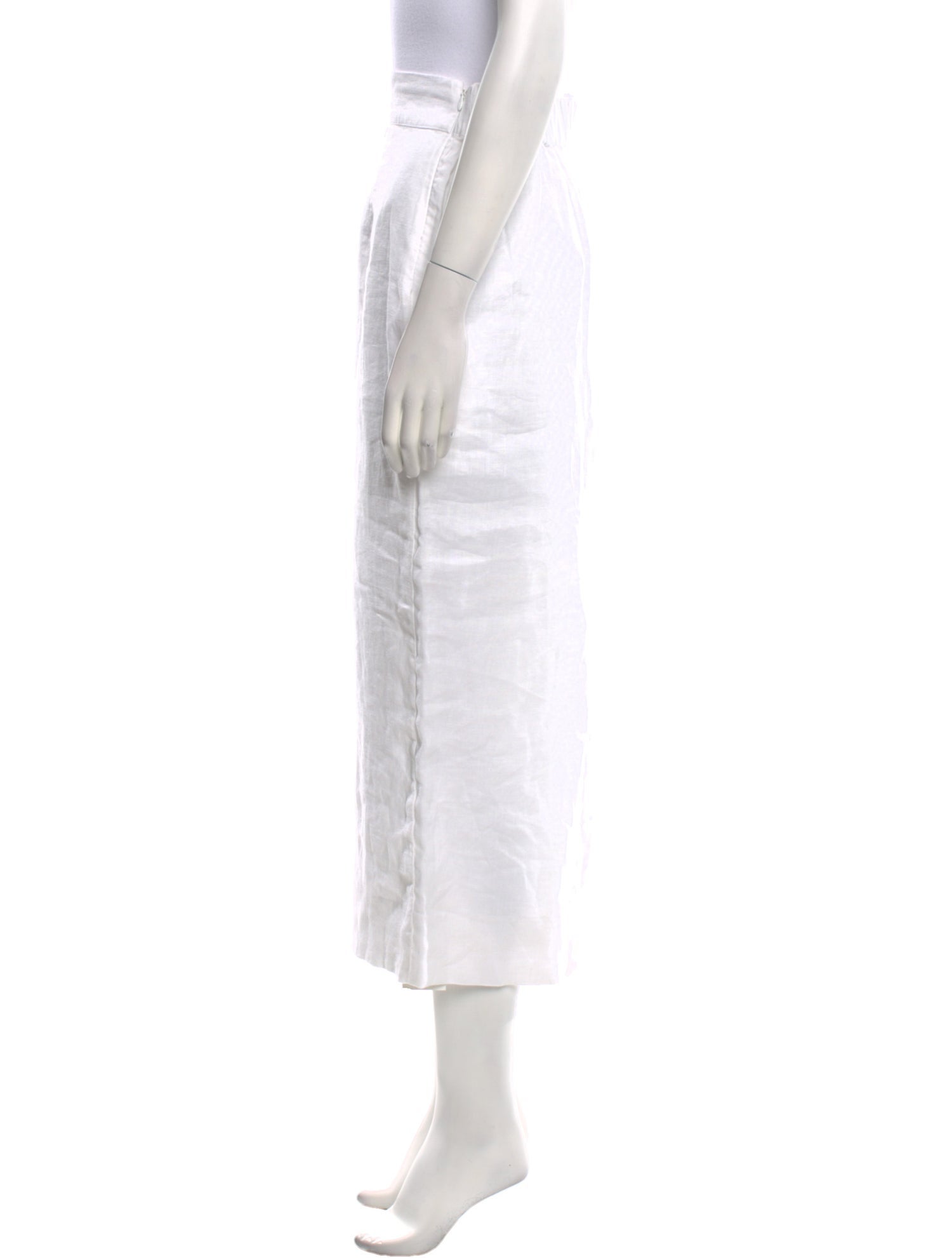 Posse Linen Midi Length Skirt