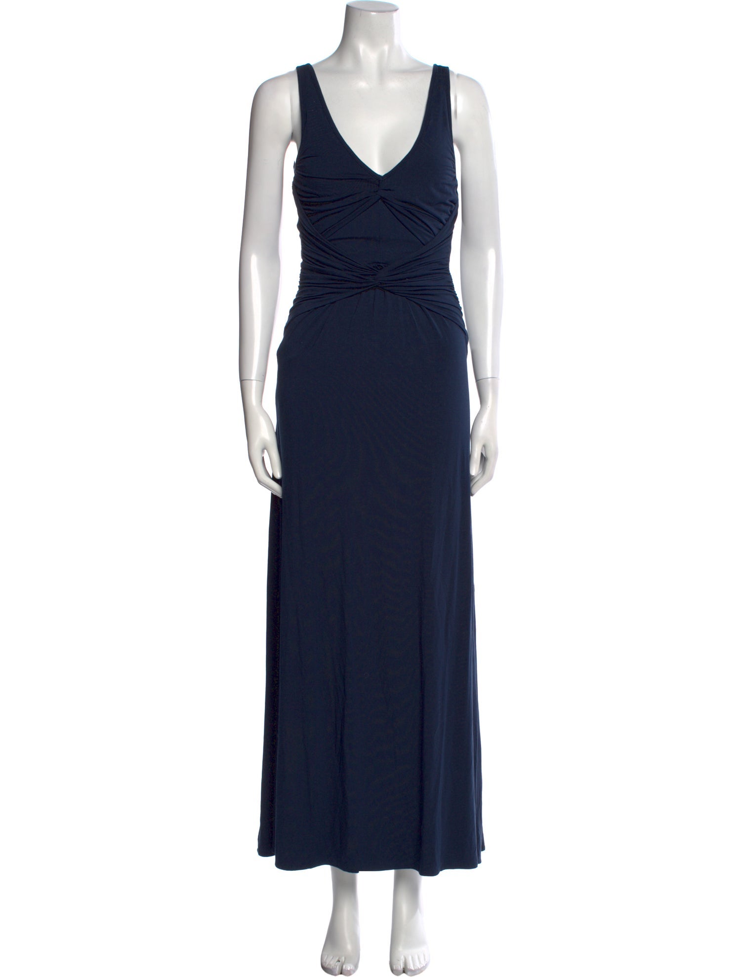 Posse V-Neck Midi Length Dress