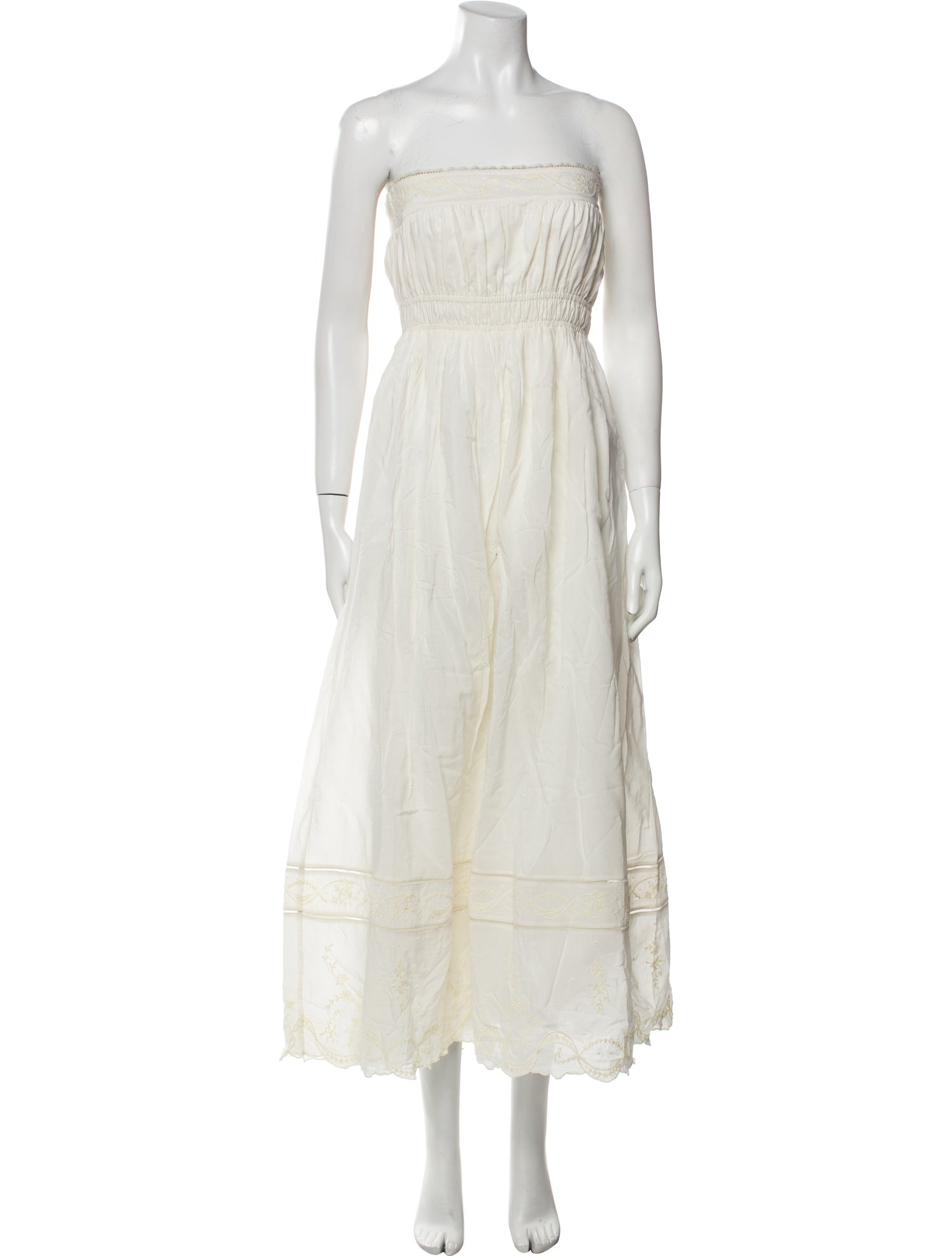 Posse Strapless Midi Length Dress