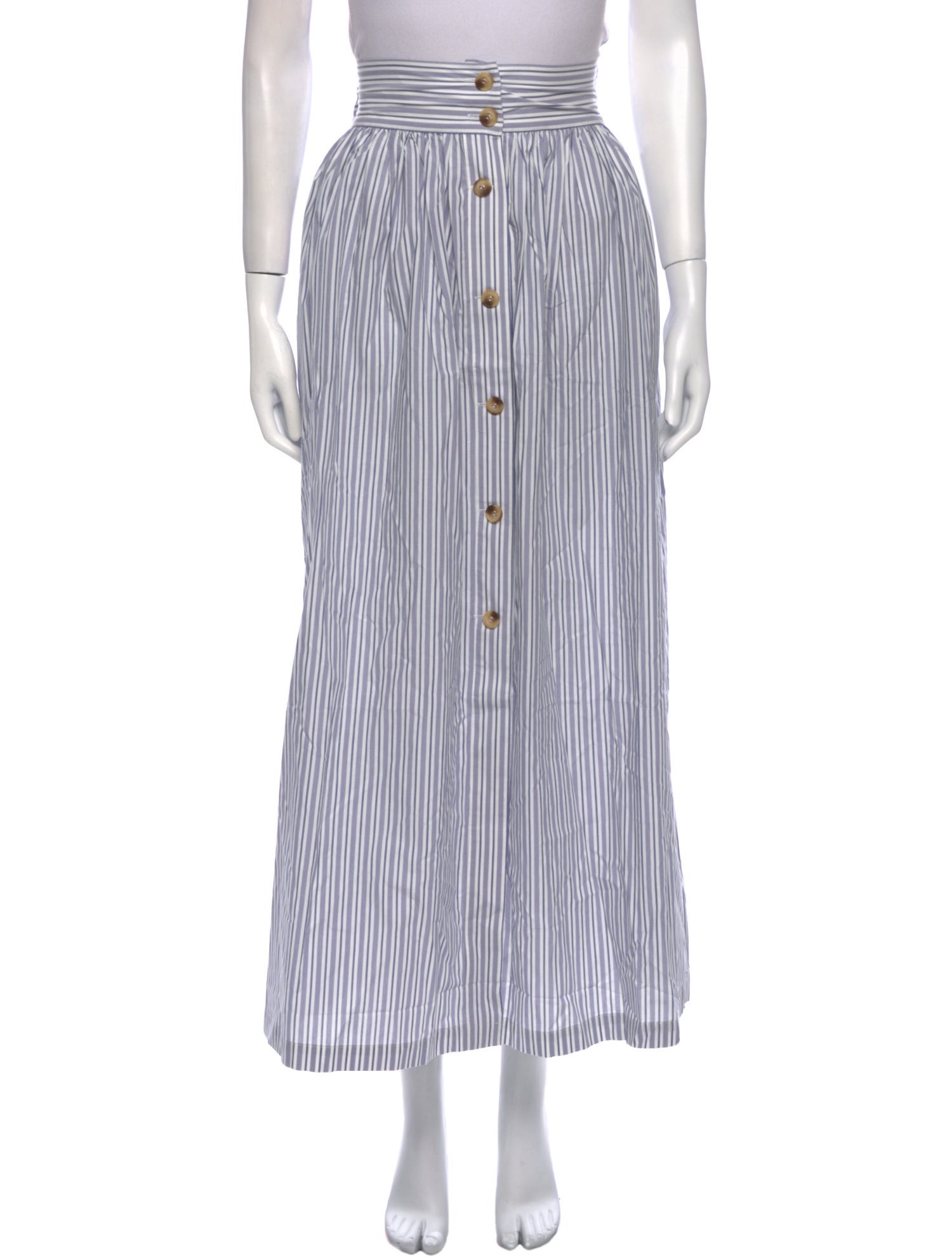 Posse Striped Midi Length Skirt w/ Tags