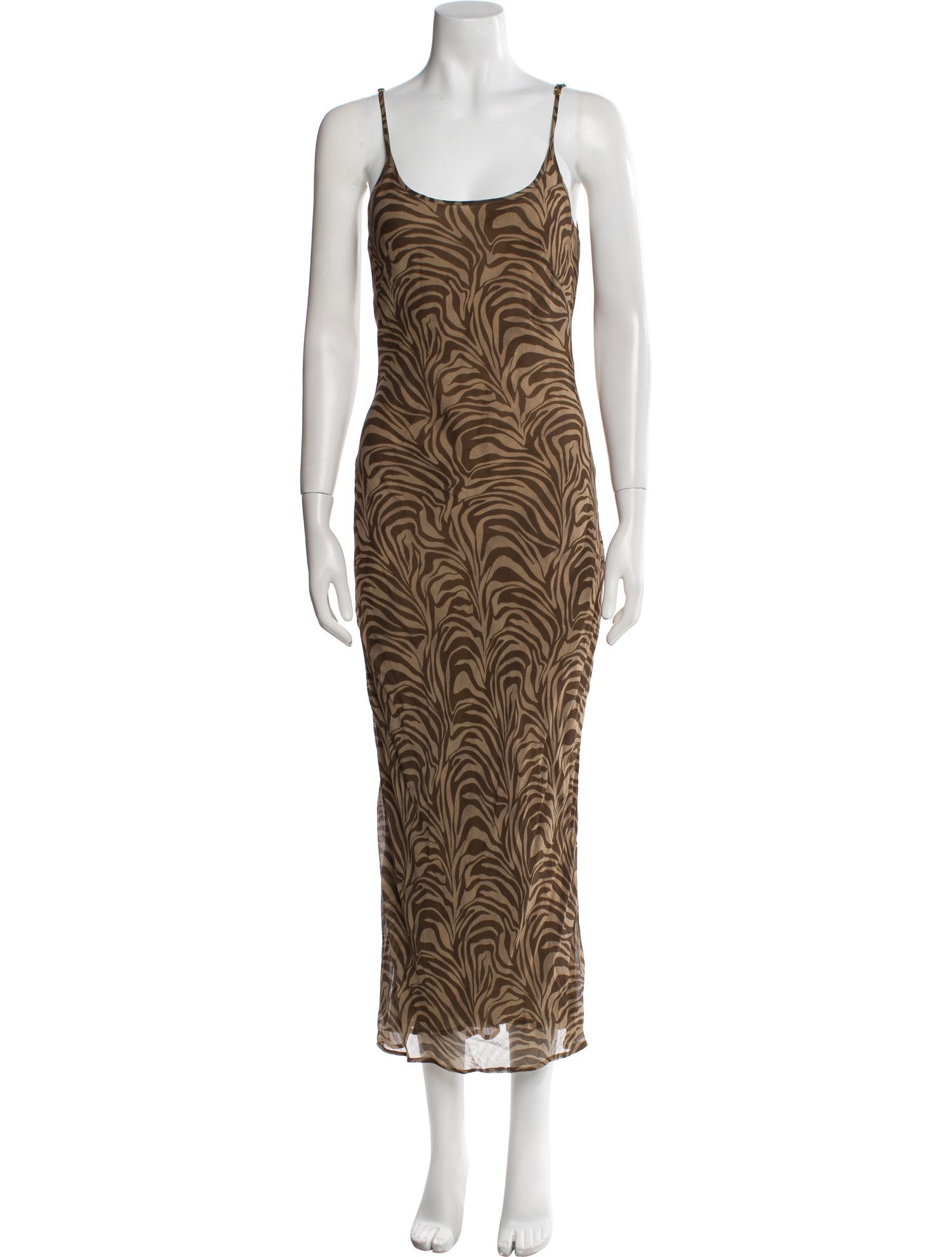 Posse Animal Print Long Dress