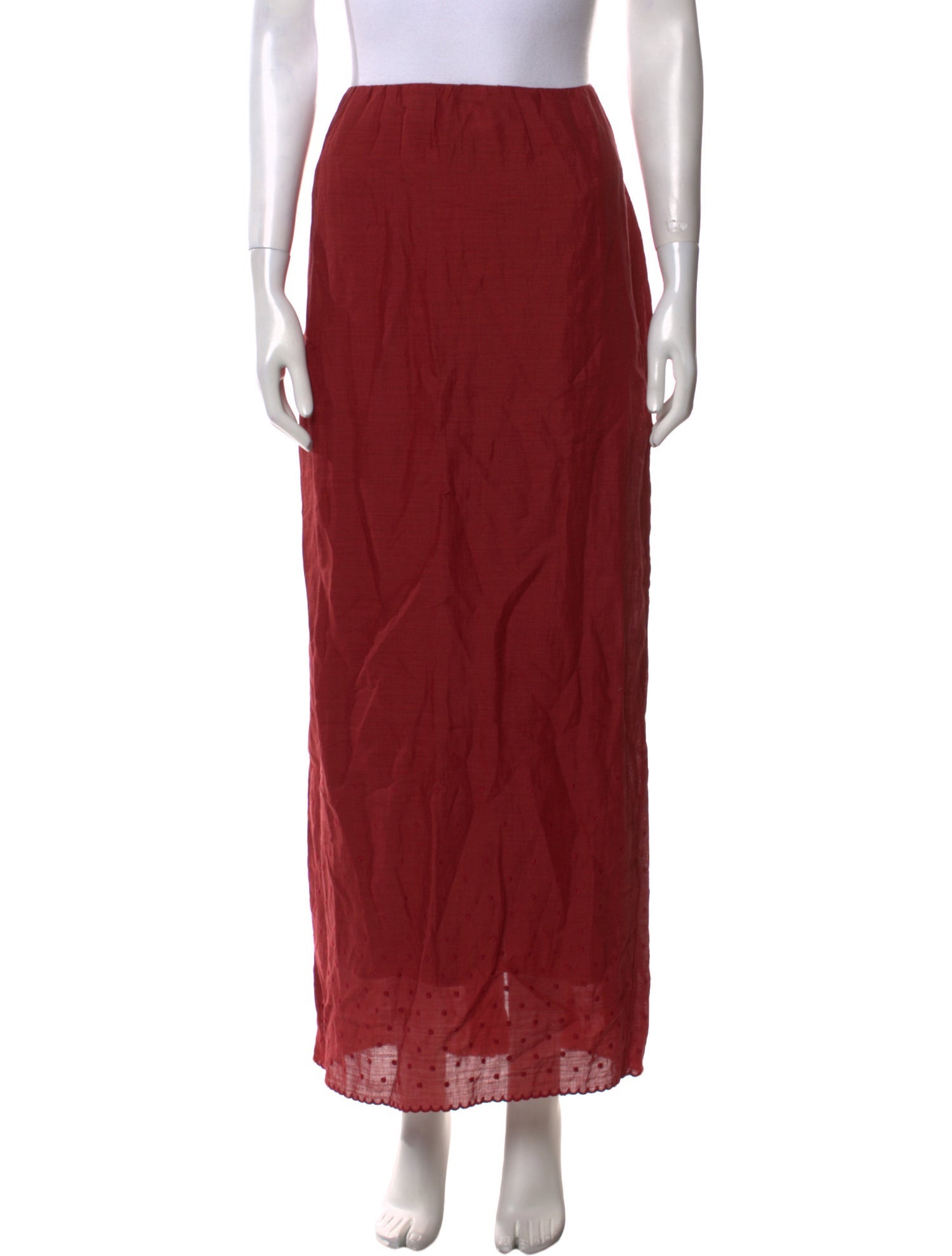 Posse Embroidered Accent Long Skirt w/ Tags