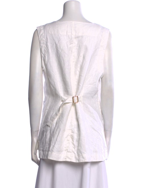 Posse Linen Scoop Neck Top