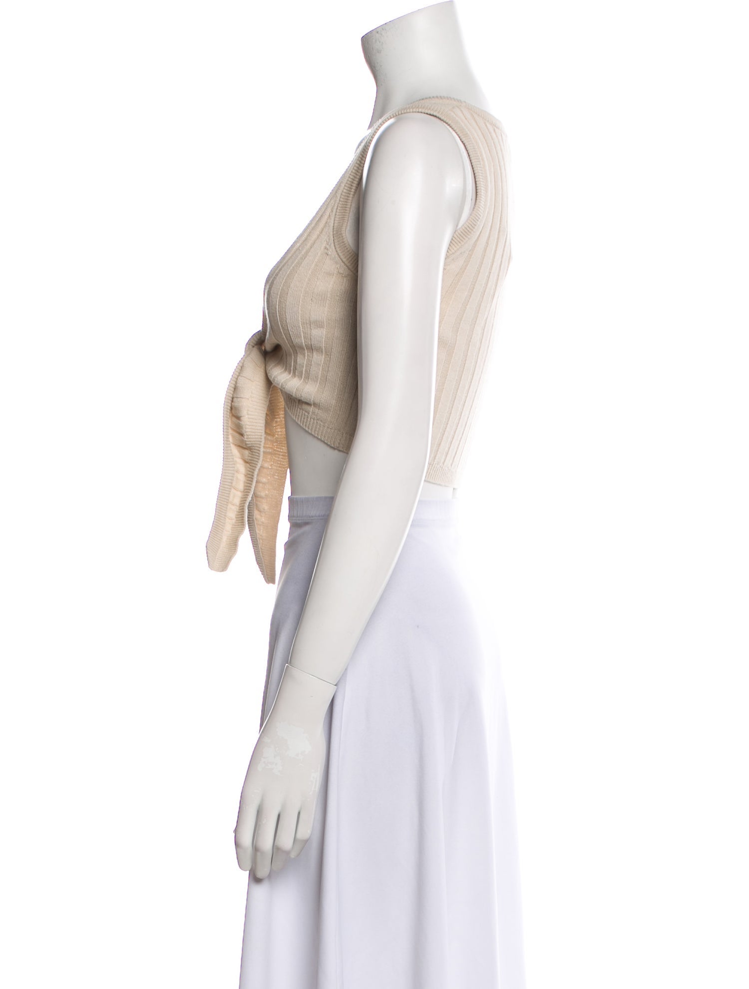 Posse V-Neck Sleeveless Crop Top w/ Tags