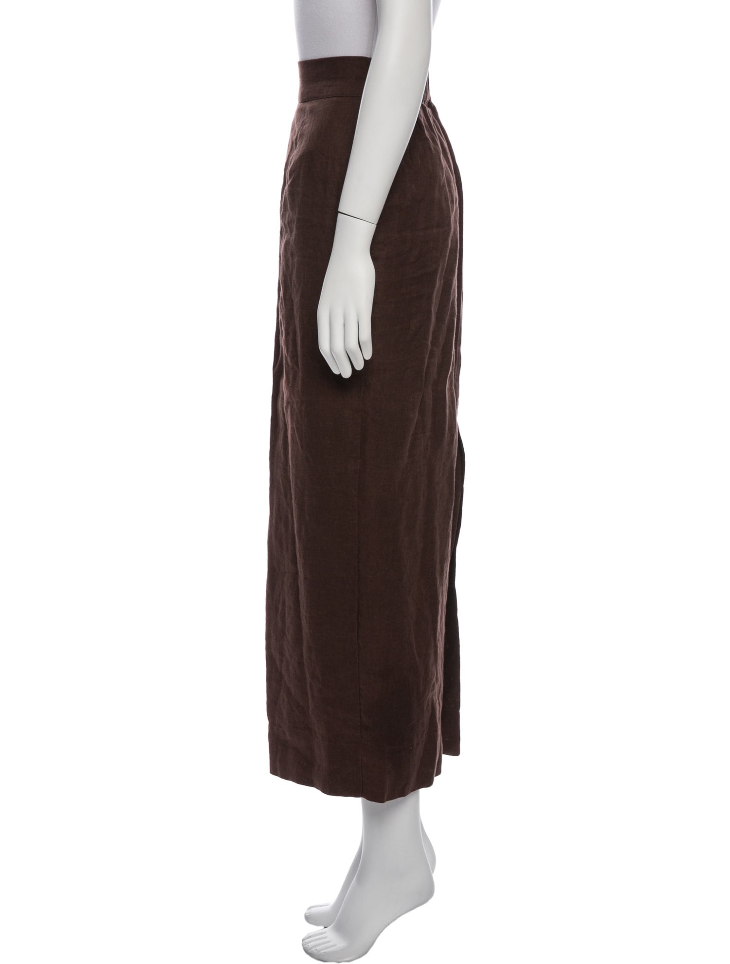 Posse Linen Midi Length Skirt