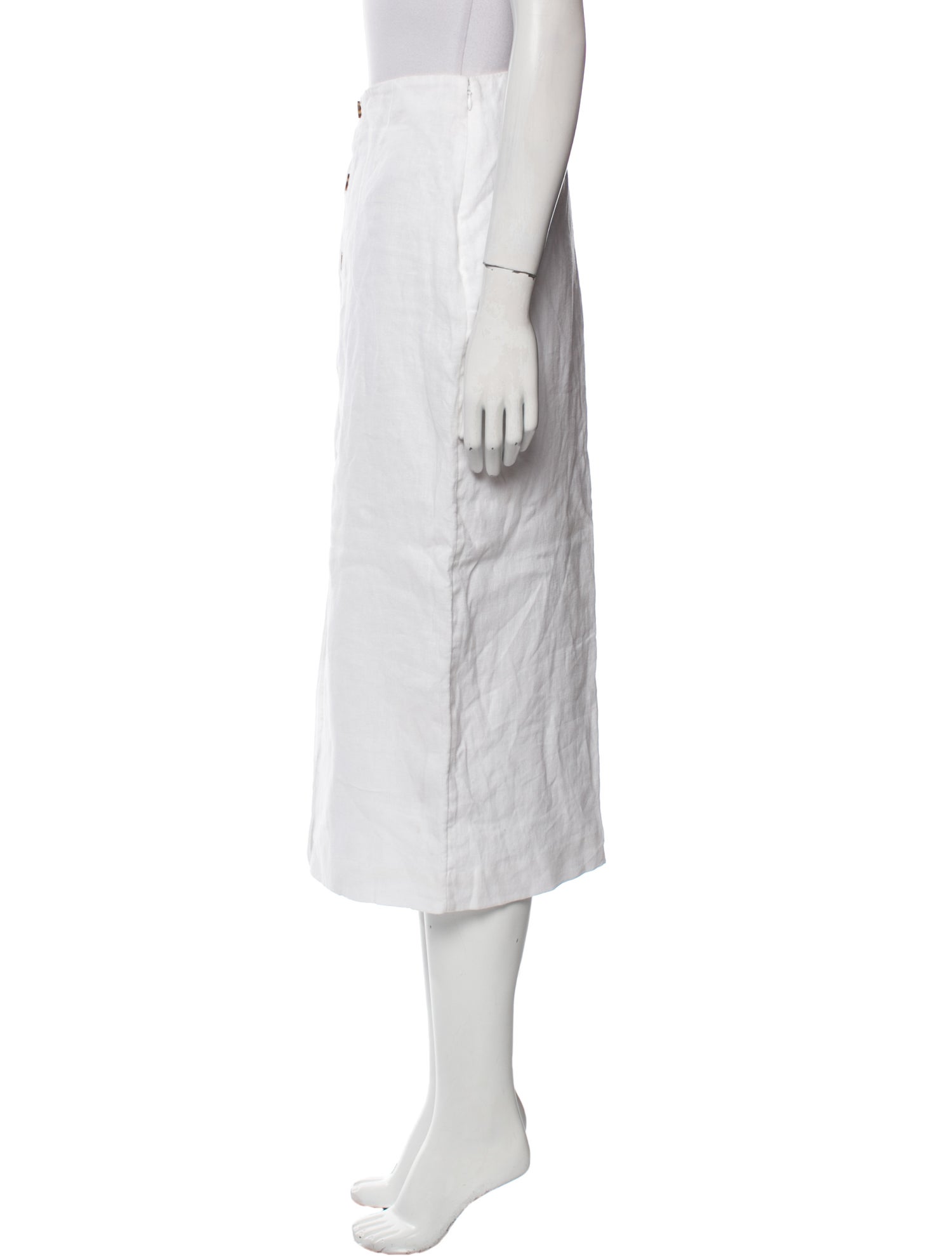 Posse Linen Midi Length Skirt