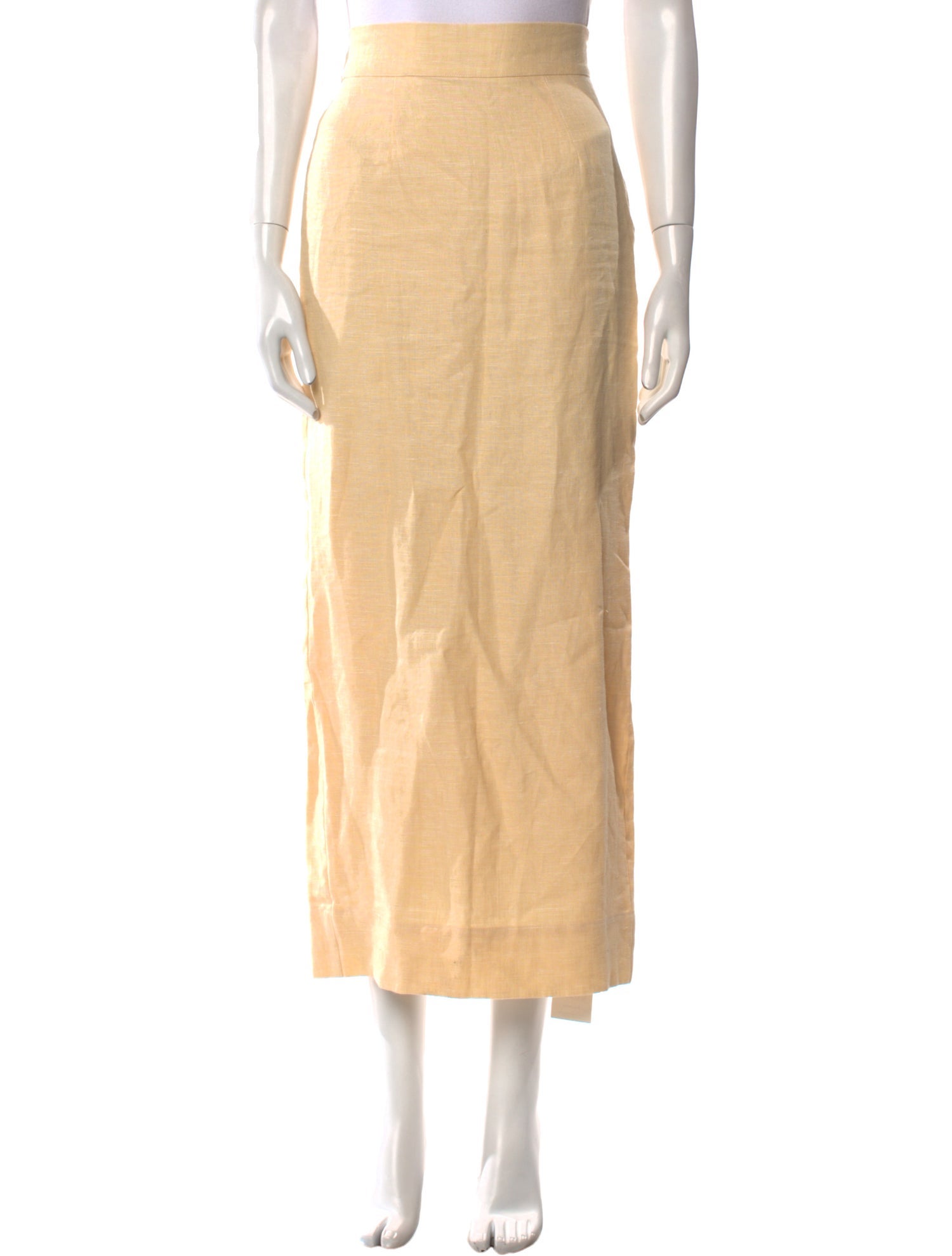 Posse Linen Midi Length Skirt