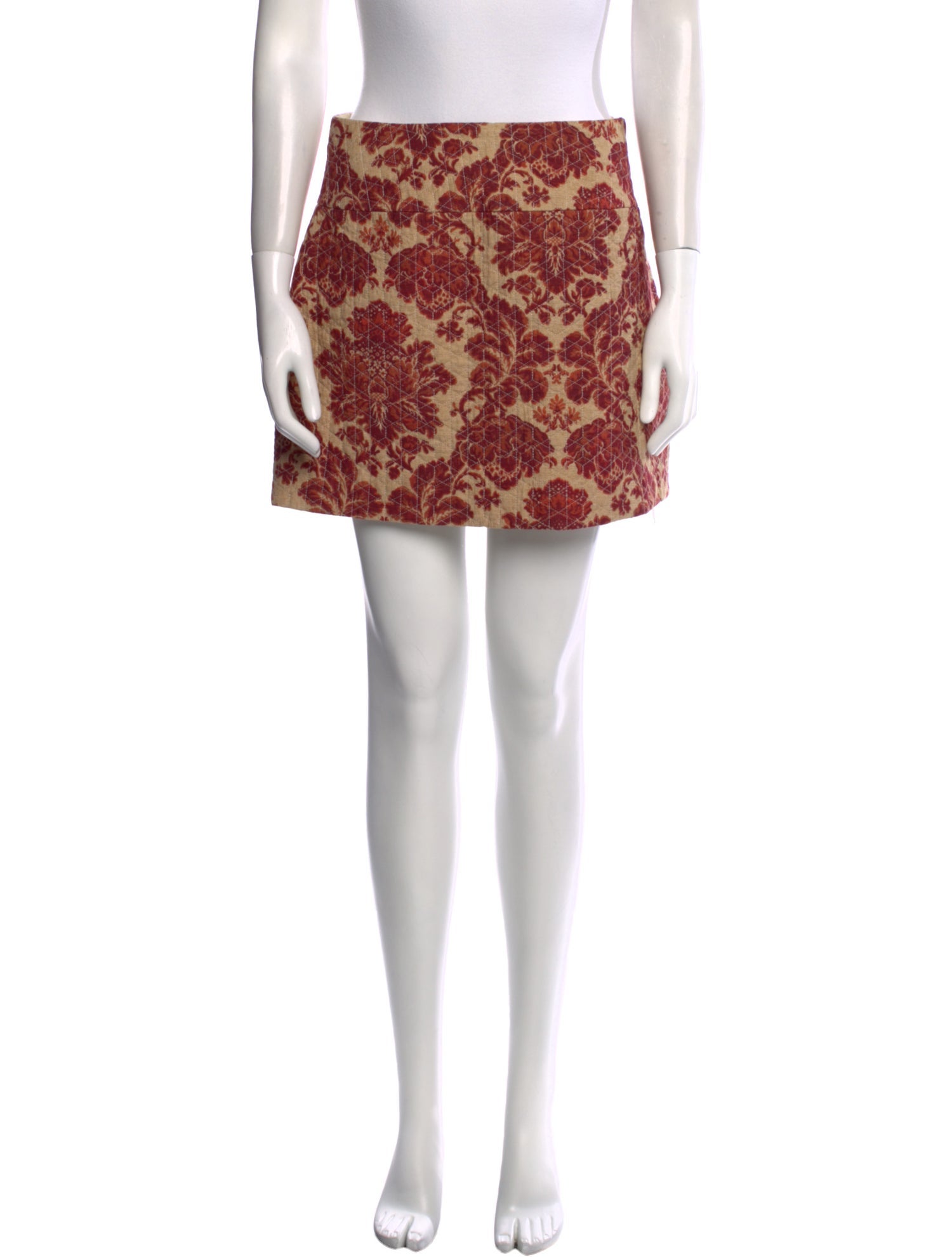 Posse Printed Mini Skirt