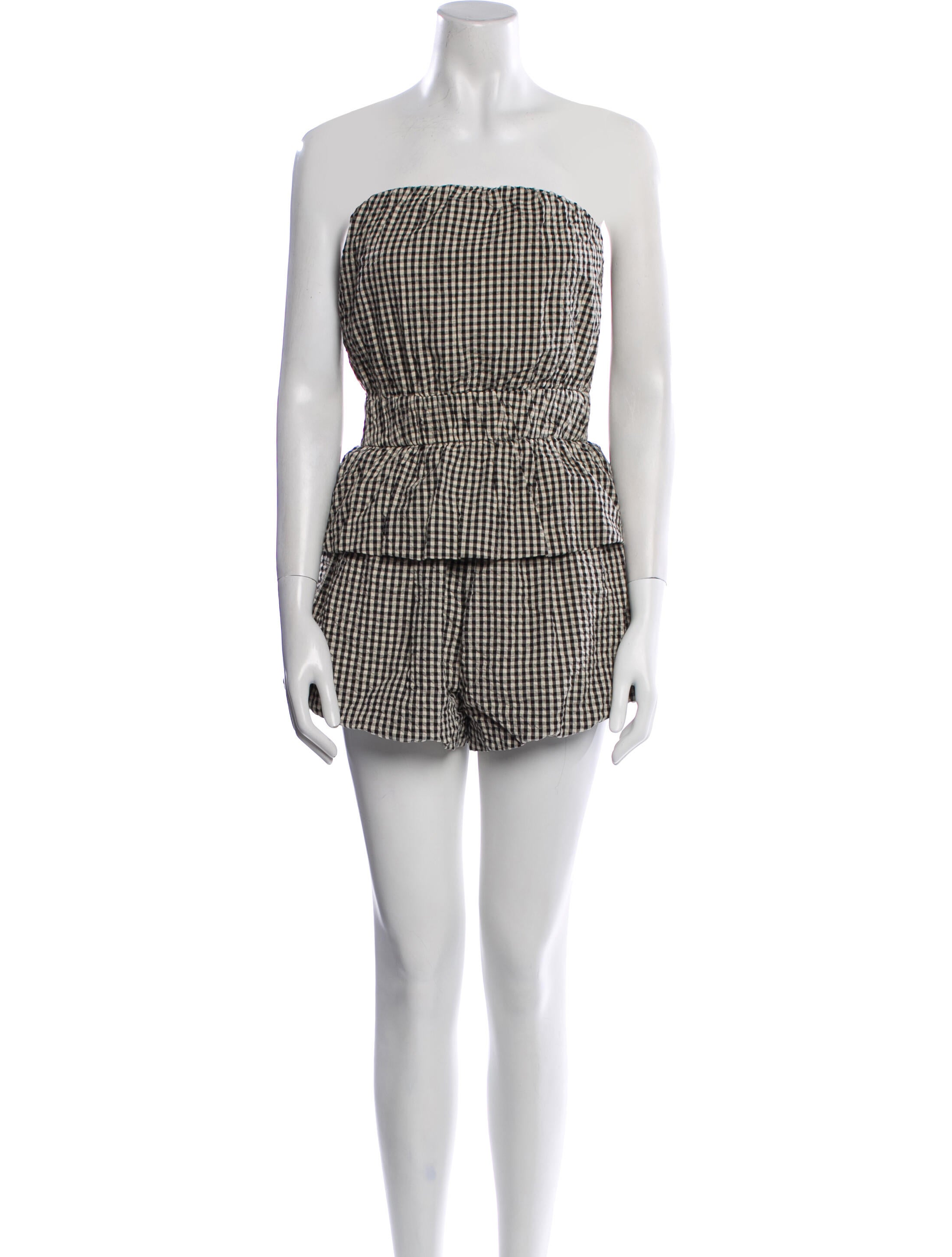 Posse Plaid Print Short Set