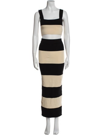 Posse Colorblock Pattern Skirt Set