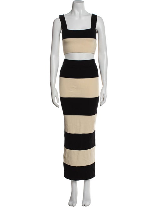 Posse Colorblock Pattern Skirt Set