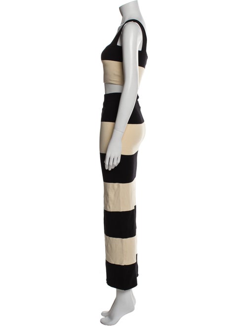 Posse Colorblock Pattern Skirt Set