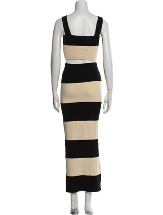 Posse Colorblock Pattern Skirt Set