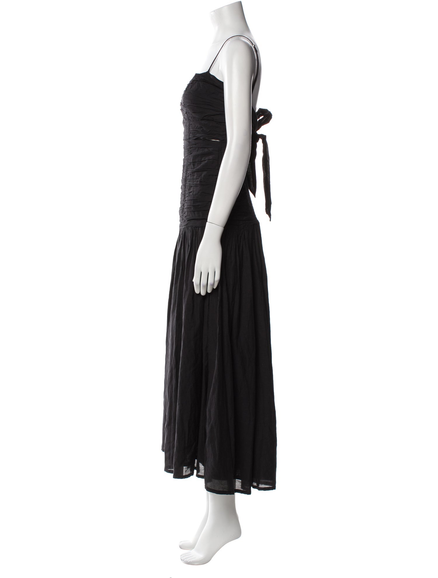 Posse Square Neckline Long Dress