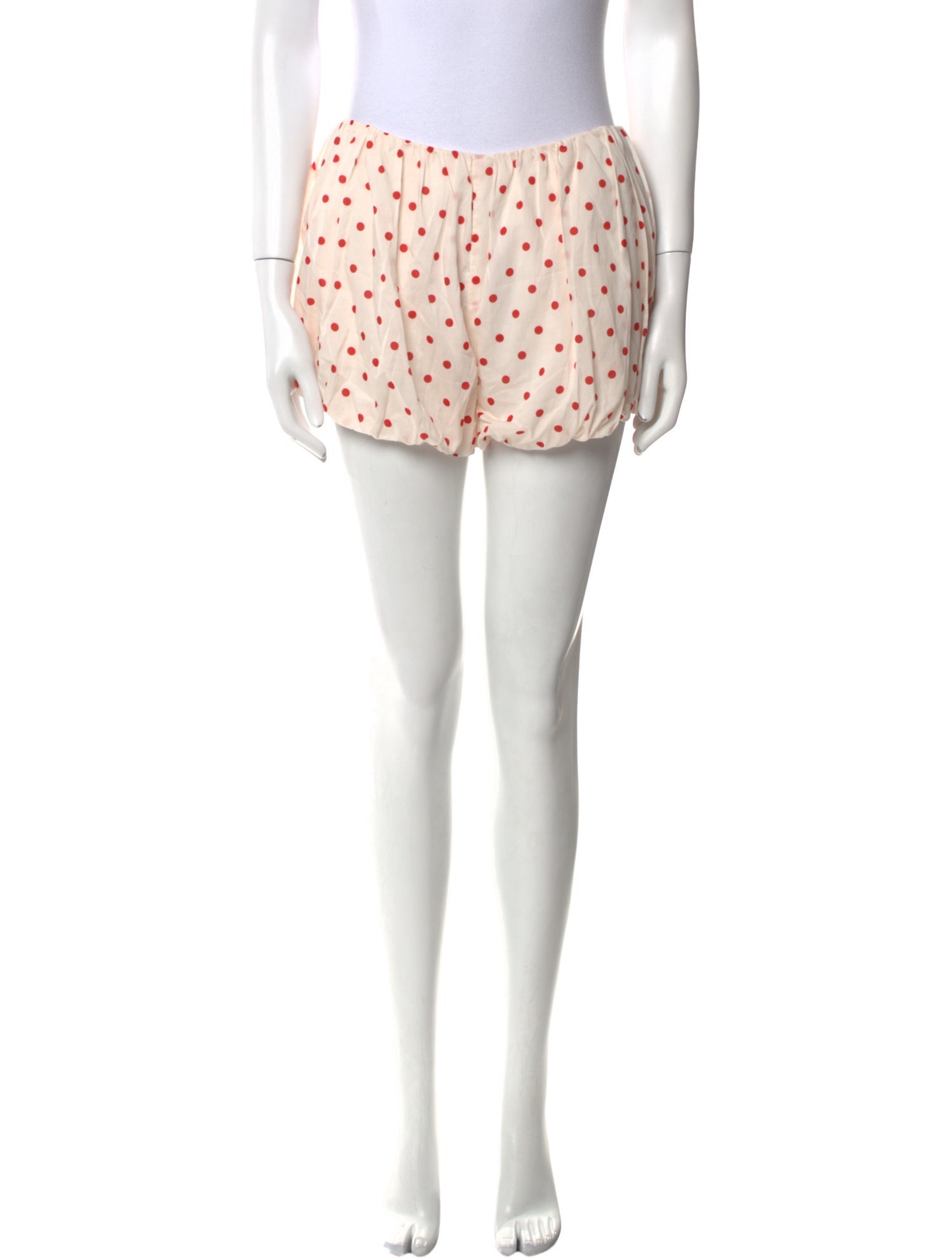 Posse Polka Dot Print Mini Shorts