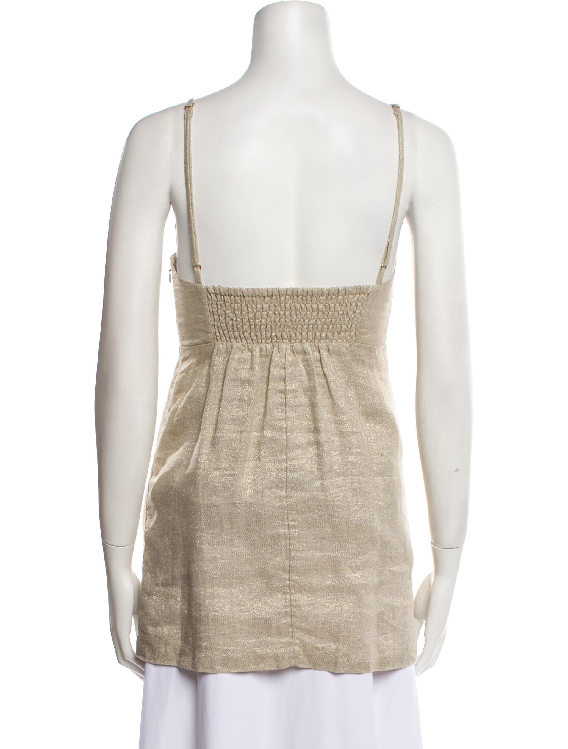 Posse Linen Mini Dress in Neutrals, Women's XS