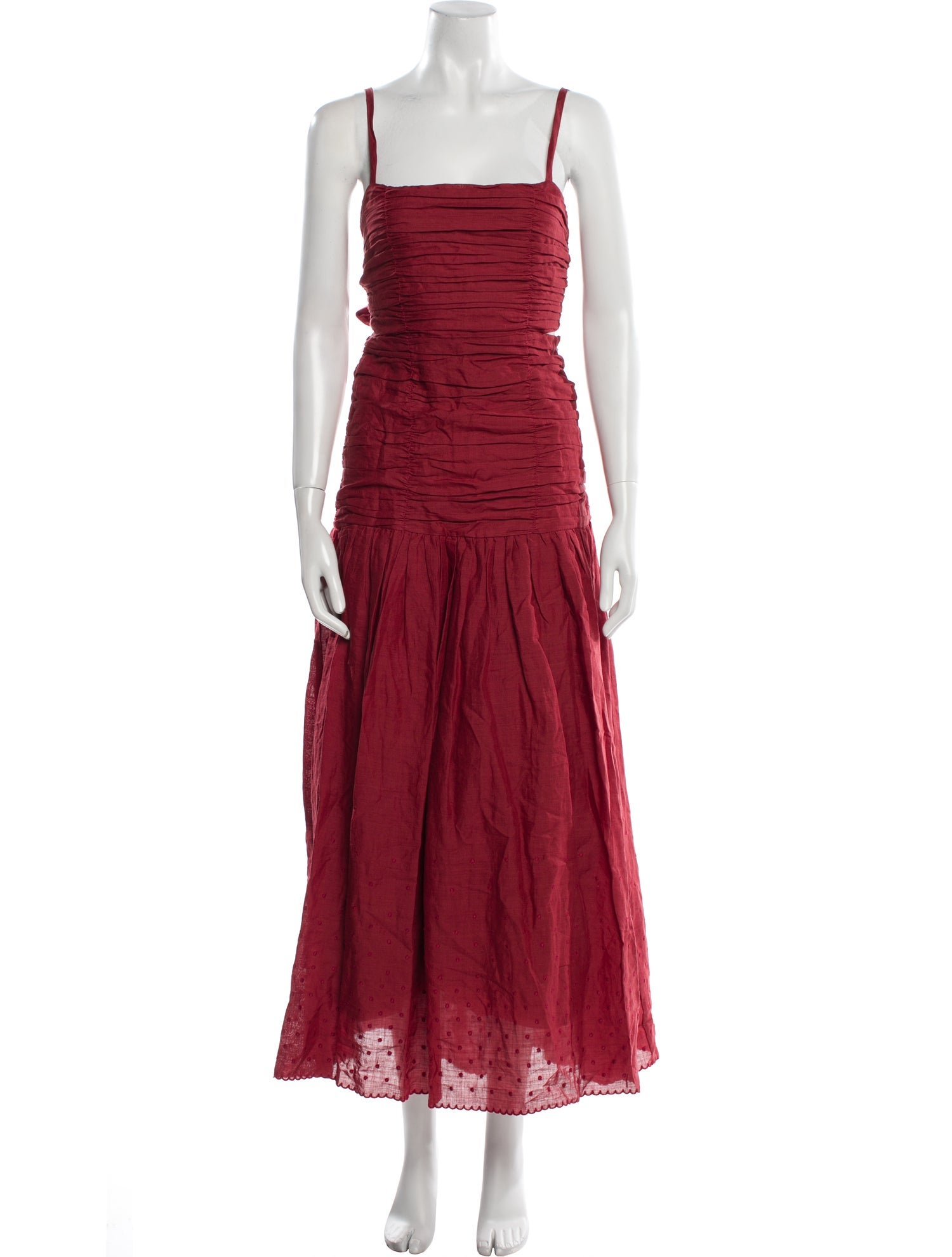 Posse Square Neckline Long Dress