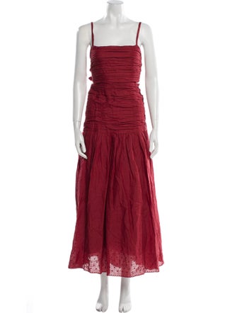 Posse Square Neckline Long Dress