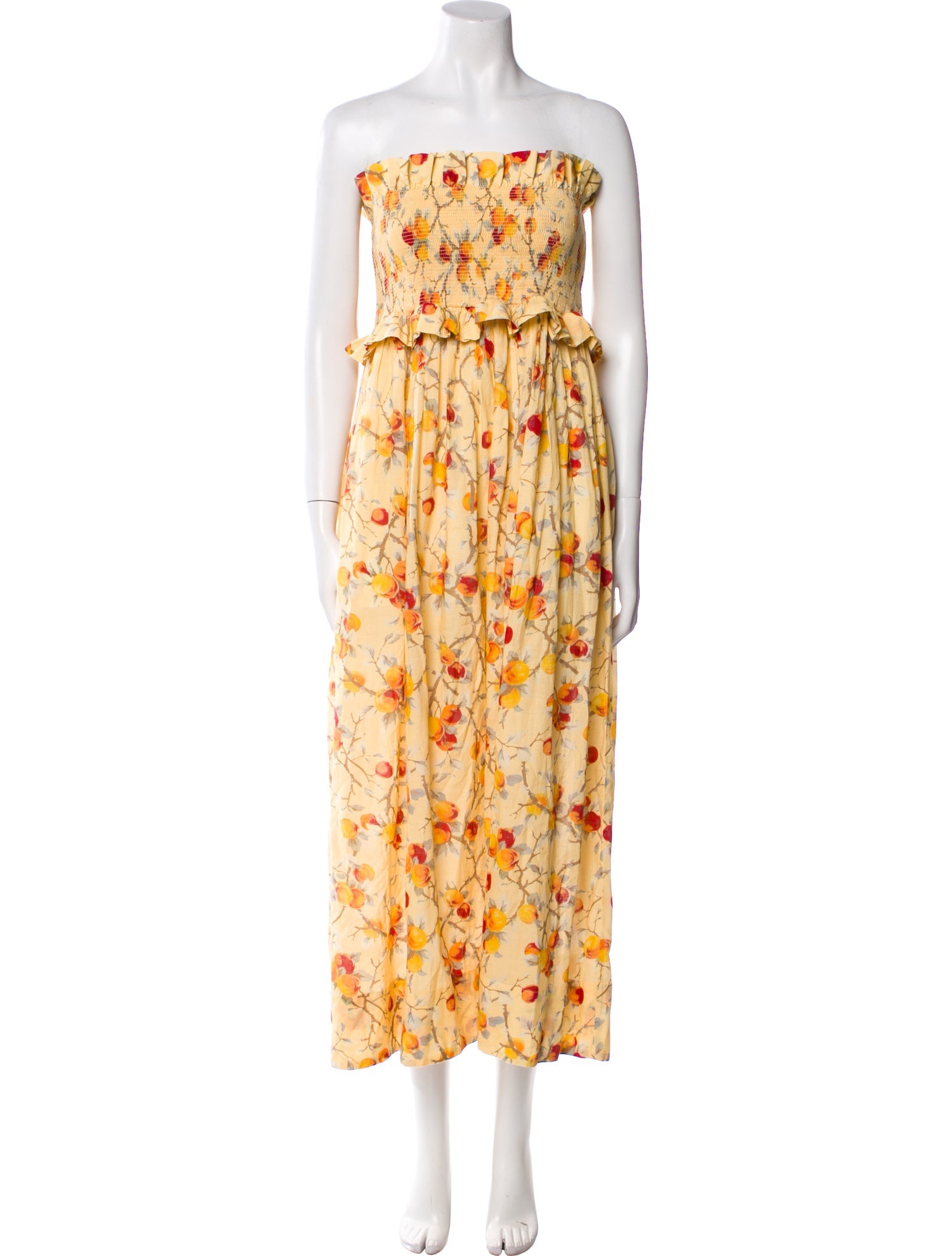 Posse Floral Print Midi Length Dress