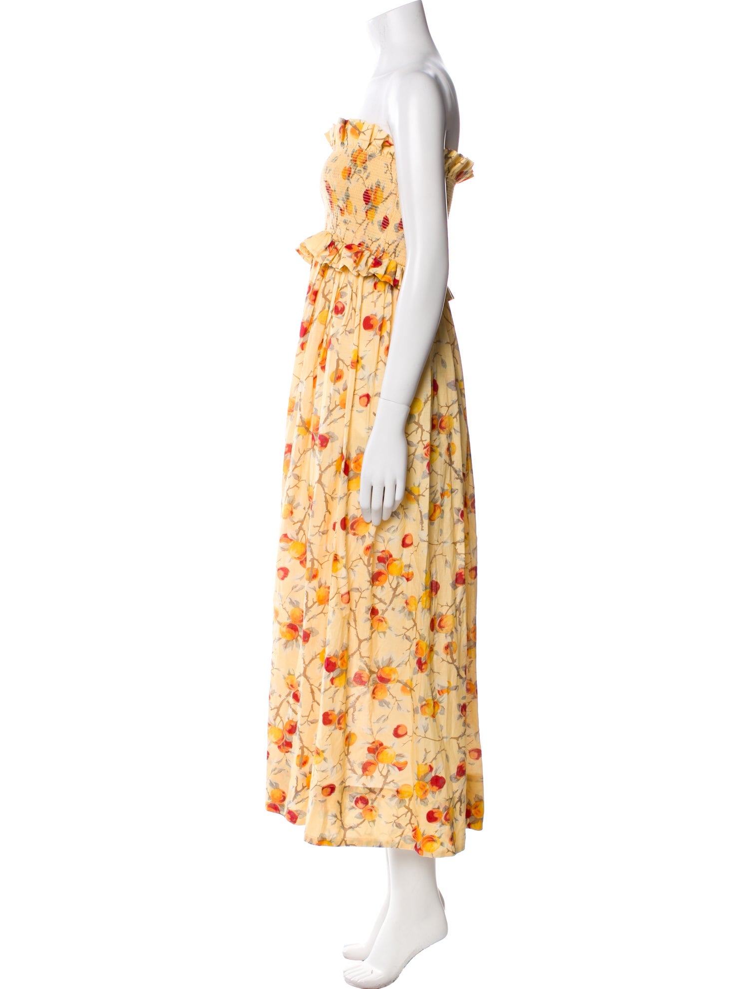 Posse Floral Print Midi Length Dress
