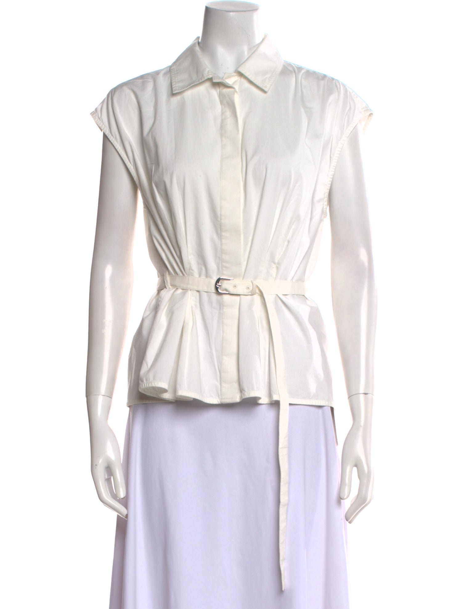 Posse Short Sleeve Button-Up Top