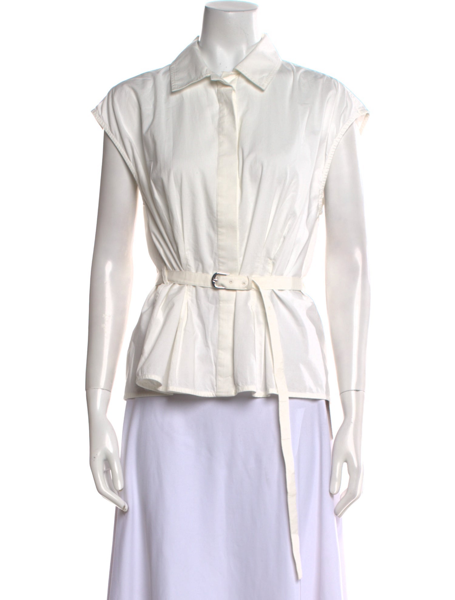 Posse Short Sleeve Button-Up Top